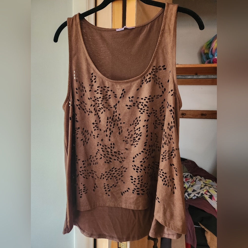 Rheea + Co tank top - unique - size L